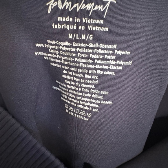 Free People Movement Navy Pleated Tennis Skort M/L NWT Athletic Skirt - Picture 6 of 6